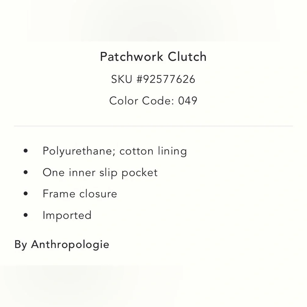 Anthropologie ❤️new without